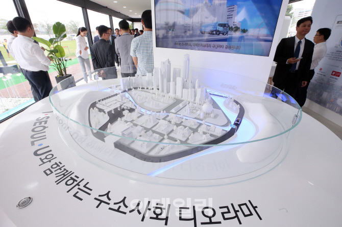 [포토]'수소사회 디오라마'
