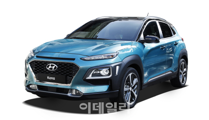 현대오트론, 소형 SUV 코나에 제어기·반도체 기술 적용