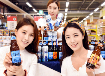 내놓는 제품마다 '대박'…지역맥주 돌풍에 웃는 홈플러스