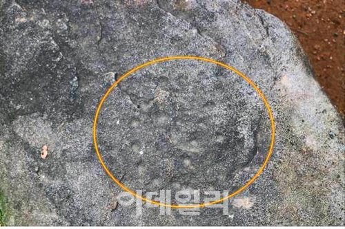 청주서 발견된 '윷판 바위', 2000년 전 유물?