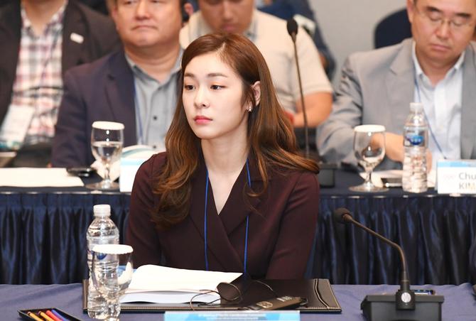 김연아, 평창 동계올림픽 홍보대사의 센스 있는 패션