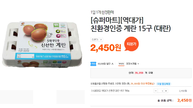 이커머스, ‘케미컬 포비아’에 계란 울고 생리대 웃고