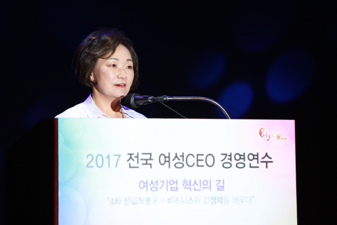 한무경 여경협 회장 "여성기업인 4차 산업혁명 기회 삼아 도전해야"