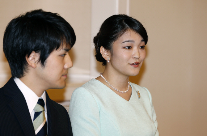 [포토]'일본 왕실' 마코 공주, 대학 동기와 약혼 발표