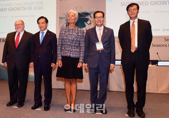 [포토]기획재정부-한국은행-IMF-피터슨연구소 국제 컨퍼런스