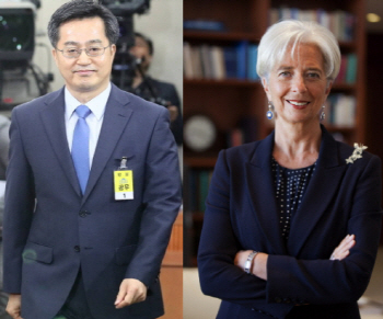 김동연, 오늘 IMF 총재 면담.."화두는 文 정부 경제성장"
