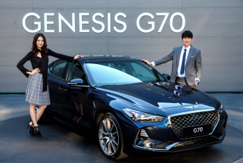 베일벗은 ‘제네시스 G70’…2.0터보 3750만원부터