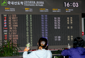 제주공항, 태풍 탈림 영향으로 운항 차질.."항공사에 확인하세요"