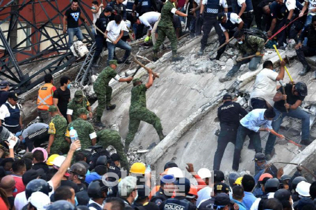 멕시코이어 일본 대만도 지진…펄펄끓는 '불의 고리'
