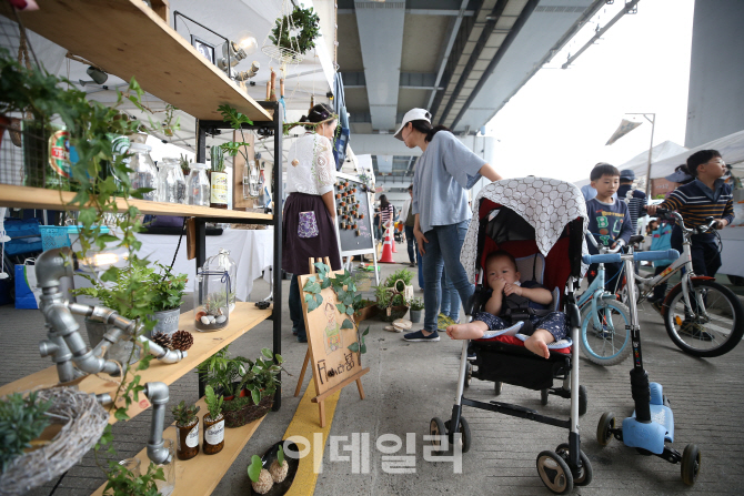 [포토]'잠수교에서 열린 리버마켓'