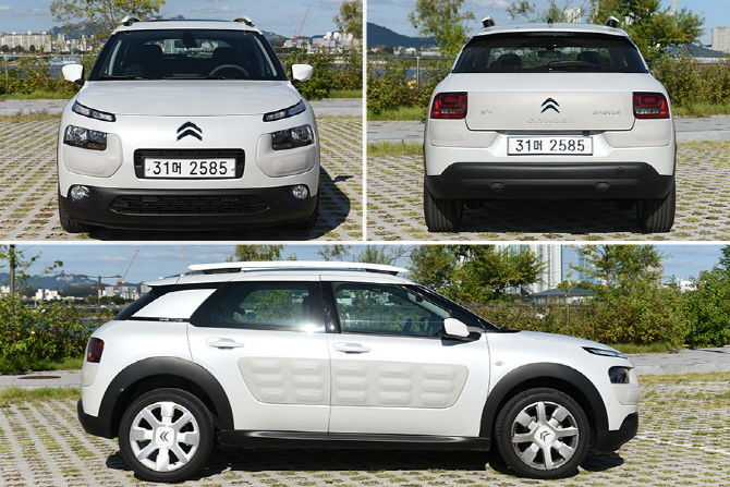 [포토] 컴팩트한 차체가 이목을 끄는 시트로엥 C4 칵투스 원톤 에디션