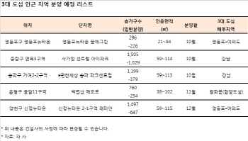 서울 3대 도심 배후지역 아파트 '청약불패'.. 추석 이후에도 인기 지속될까