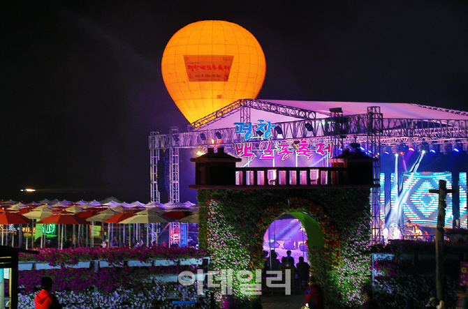 [포토] 가을 깊은 밤에 펼쳐지는 백일홍축제