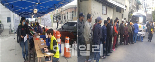 서울시, 노숙인·쪽방주민 대상 무료 결핵검진