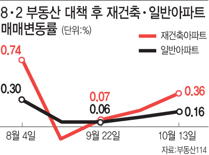 강남 재건축 붐에 무릎 꿇은 8.2대책