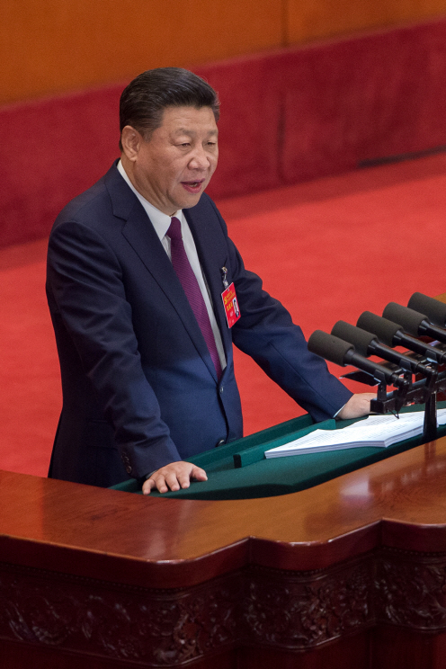 시진핑 ‘새시대 중국특색 사회주의’ 선포..1인체제 열렸다(종합)