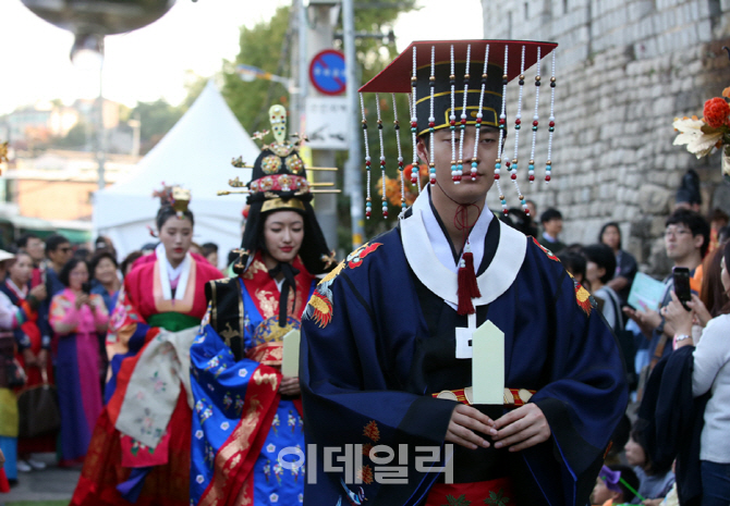 [포토] 한양도성에서 열린 '다산성곽길 예술문화제'