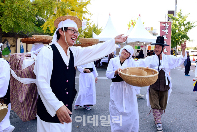 [포토]강경포구의 보부상 난전