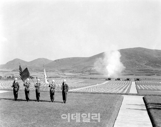 [포토] 부산 유엔군 묘지전경 (1959년)