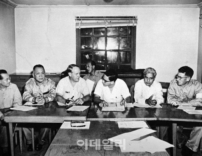 [포토]  대구에서 열린 유엔한국위원회 공개회담 (1950년)