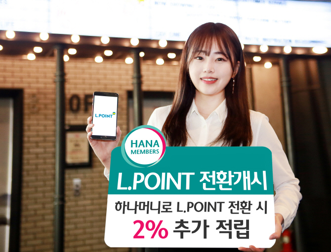 하나멤버스, L.POINT 추가적립 및 SKT T모아쿠폰 결제 서비스 실시