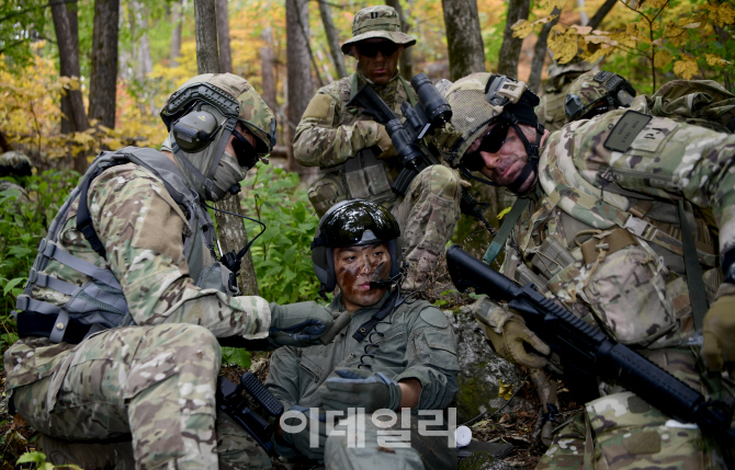 韓美 공군 항공구조사, 첫 조난 조종사 구조 연합 훈련