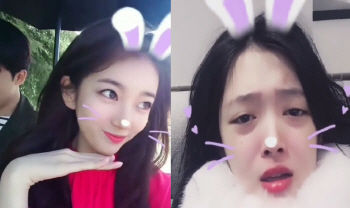 "난 예쁘면 다야" 설리·수지도 반한 어플…SNS `더빙` 열풍