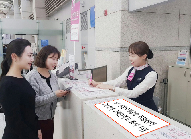 LG유플러스 인천공항 로밍센터, 7회 연속 고객만족도 조사 1위