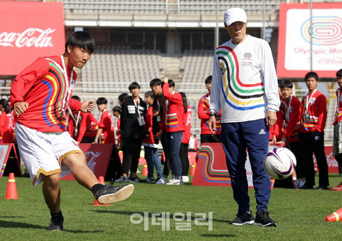 [포토] 차범근의 축구 한 수