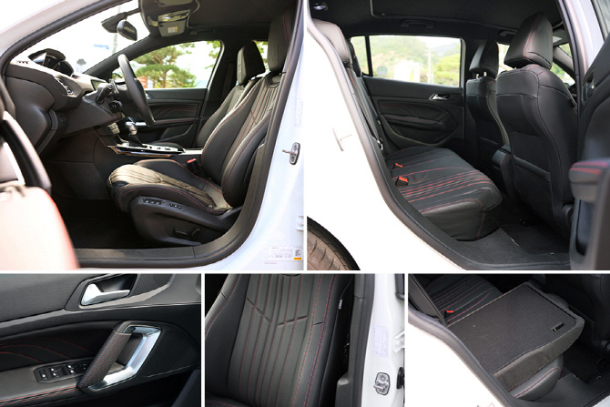[포토] 가죽 시트로 만족감을 높인 푸조 308 GT라인 나파 레더 에디션