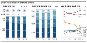 사드보복에 잃은 한국차 중국 점유율, 일본이 삼켰다
