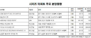 '전편보다 뛰어난 속편'.. 같은 동네 '시리즈 아파트' 분양시장 달군다