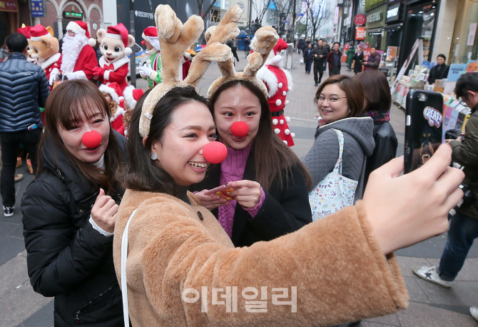 [포토]'루돌프가 됐어요'
