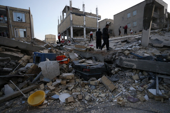 이란·이라크 접경지역서 대지진… 최소 200여명 사망(종합)
