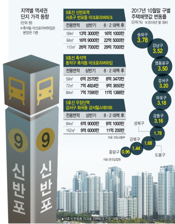 초강력 규제 이겨낸 역세권아파트… '똘똘한 한채' 수요에 몸값 쑥