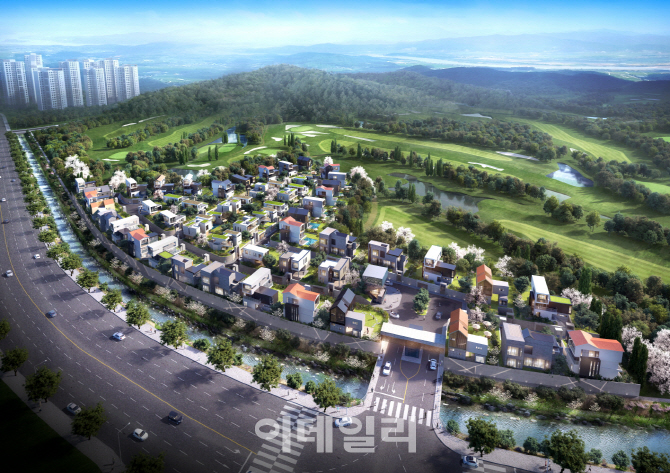 동탄2신도시 단독주택용지 '글렌힐즈56' 분양..8.5억부터