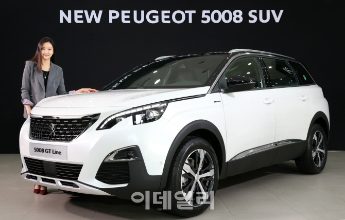 [포토]푸조, 7인승 SUV 뉴 5008 출시..4290만원부터