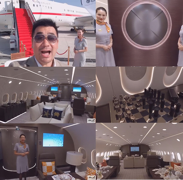 '하늘을 나는 펜트하우스' 보잉 787, 초호화 내부 첫 공개