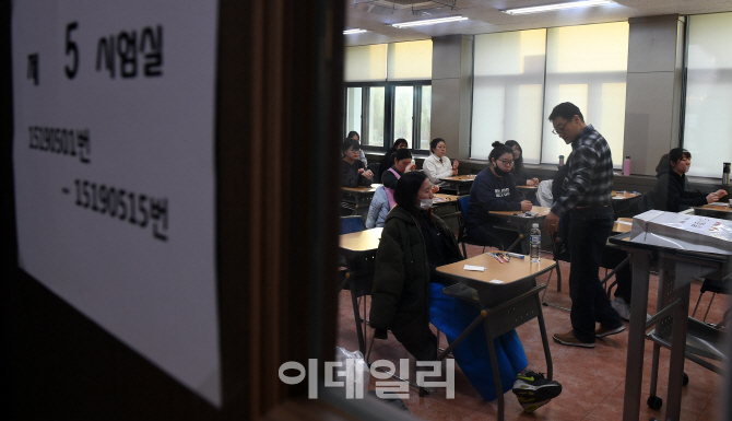 [포토]시작된 대학수학능력시험