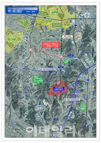 충남 천안 LG생활건강 퓨쳐산단 일대 사통팔달 도로 뚫린다