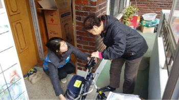 가스공사, 실버카트·타이머콕으로 대구지역 봉사활동