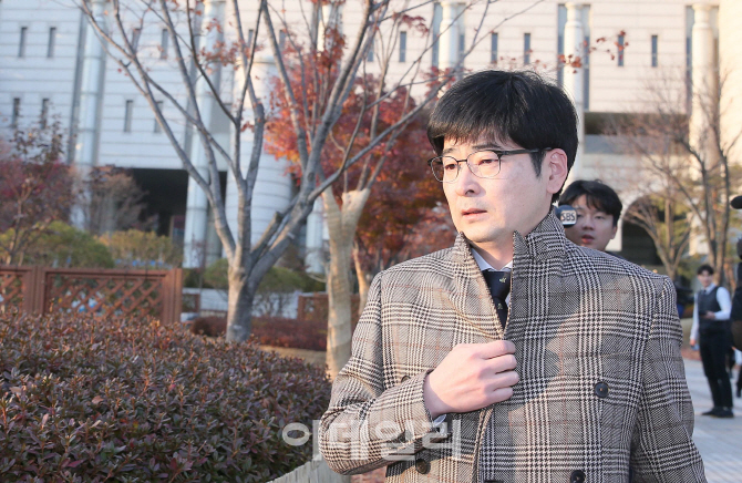 [포토]공판 마친 탁현민 행정관