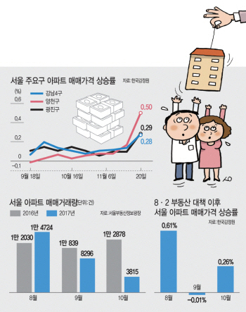 "오를 놈은 오르더라" 학습효과에..'블루칩' 아파트에 열광