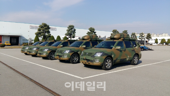 기아차, 군용 모하비 대한민국 공군에 20여대 납품
