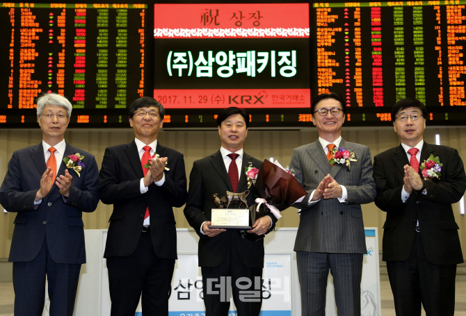 국내 패트병 업체1위 삼양패키징, 유가증권시장 상장