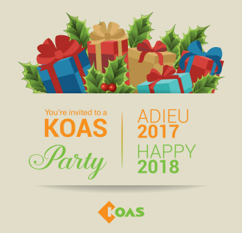 코아스, '아듀 2017 해피 2018' 프로모션 진행