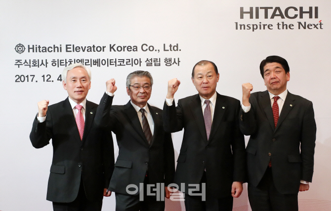 돌아온 日히타치 "한국 엘리베이터 시장 10% 점유 목표"