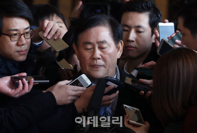 [포토]최경환 의원 '마른 입술'