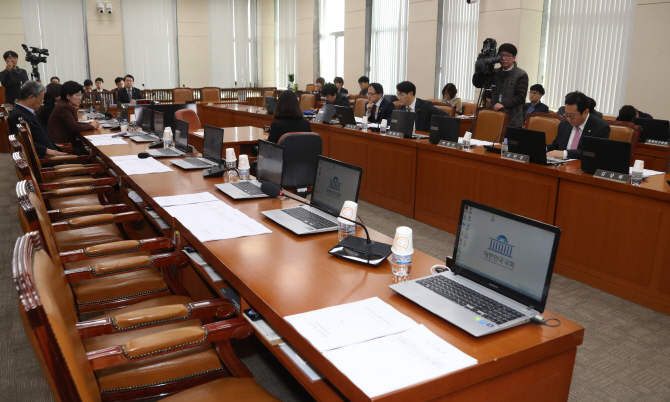 한국당, 정개특위도 보이콧…與野 "국회 모독·유감" 반발