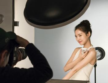 한겨울 '청순 미모' 진세연의 피부 비밀 공개